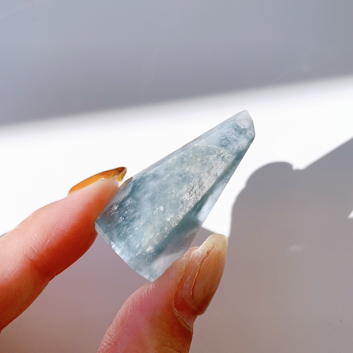 ブルーターラクォーツ ラフカットポリッシュ