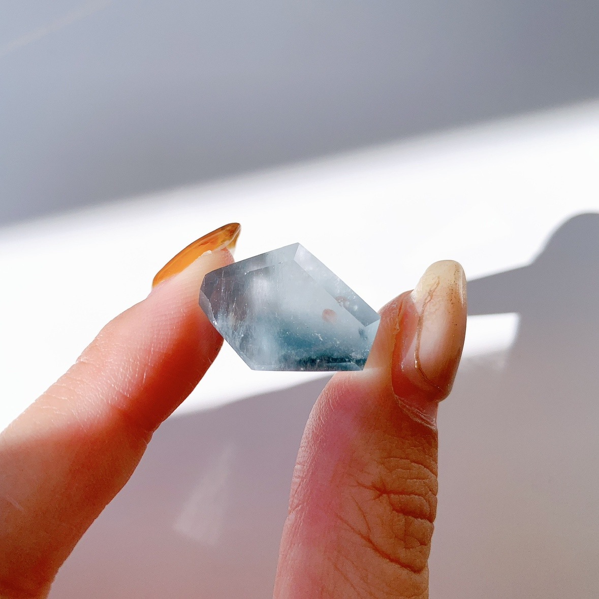 ブルーターラクォーツ ラフカットポリッシュ