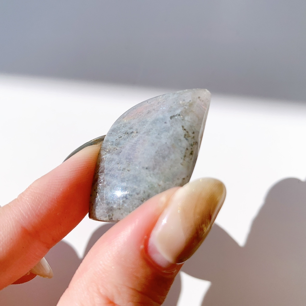 ピンクラブラドライト ポリッシュ