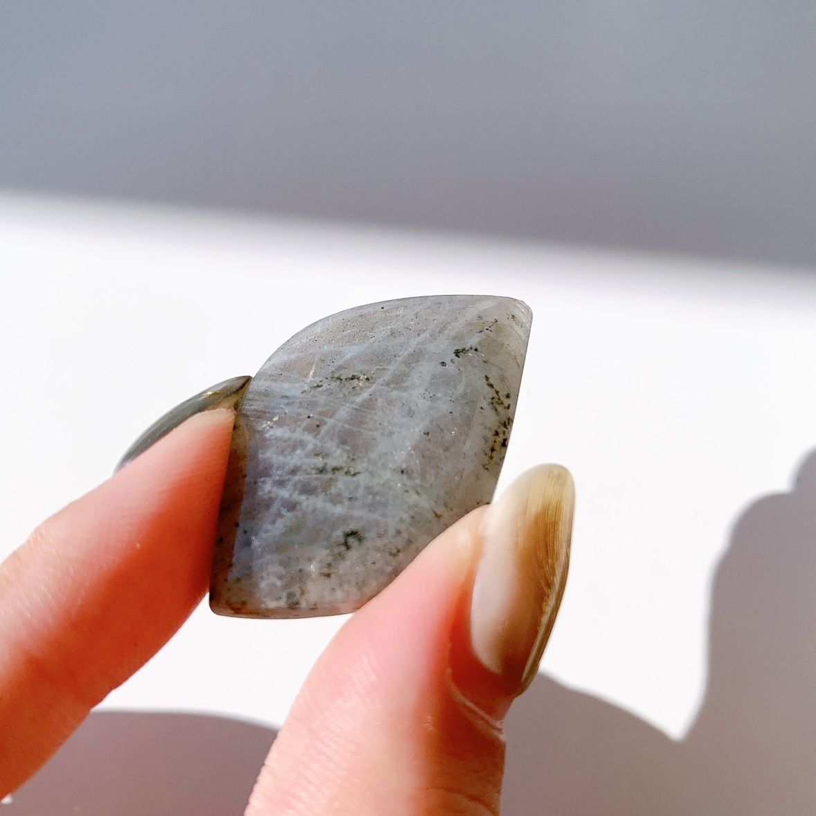 ピンクラブラドライト ポリッシュ