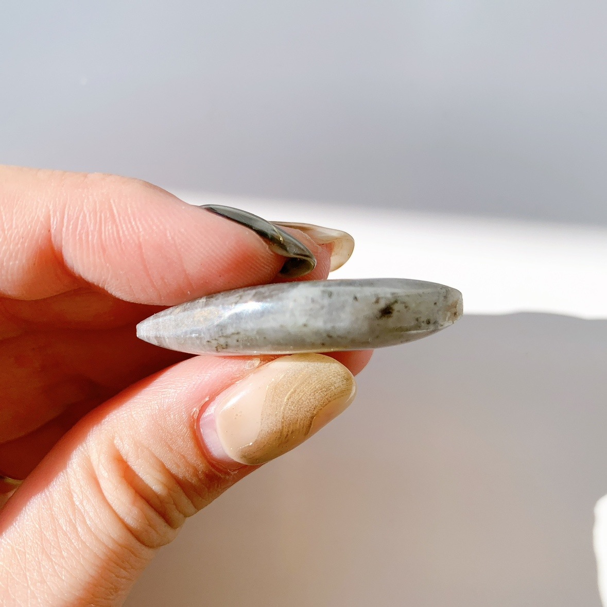 ピンクラブラドライト ポリッシュ