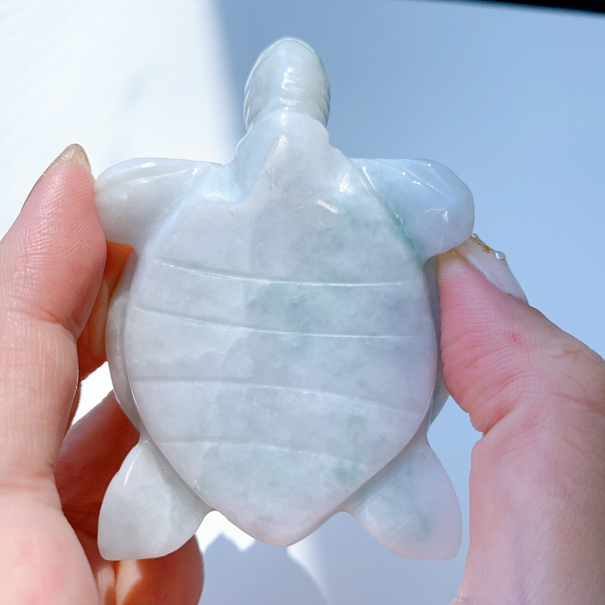 翡翠（ジェイダイト）カメ型 | その他 | Crystals by Purely