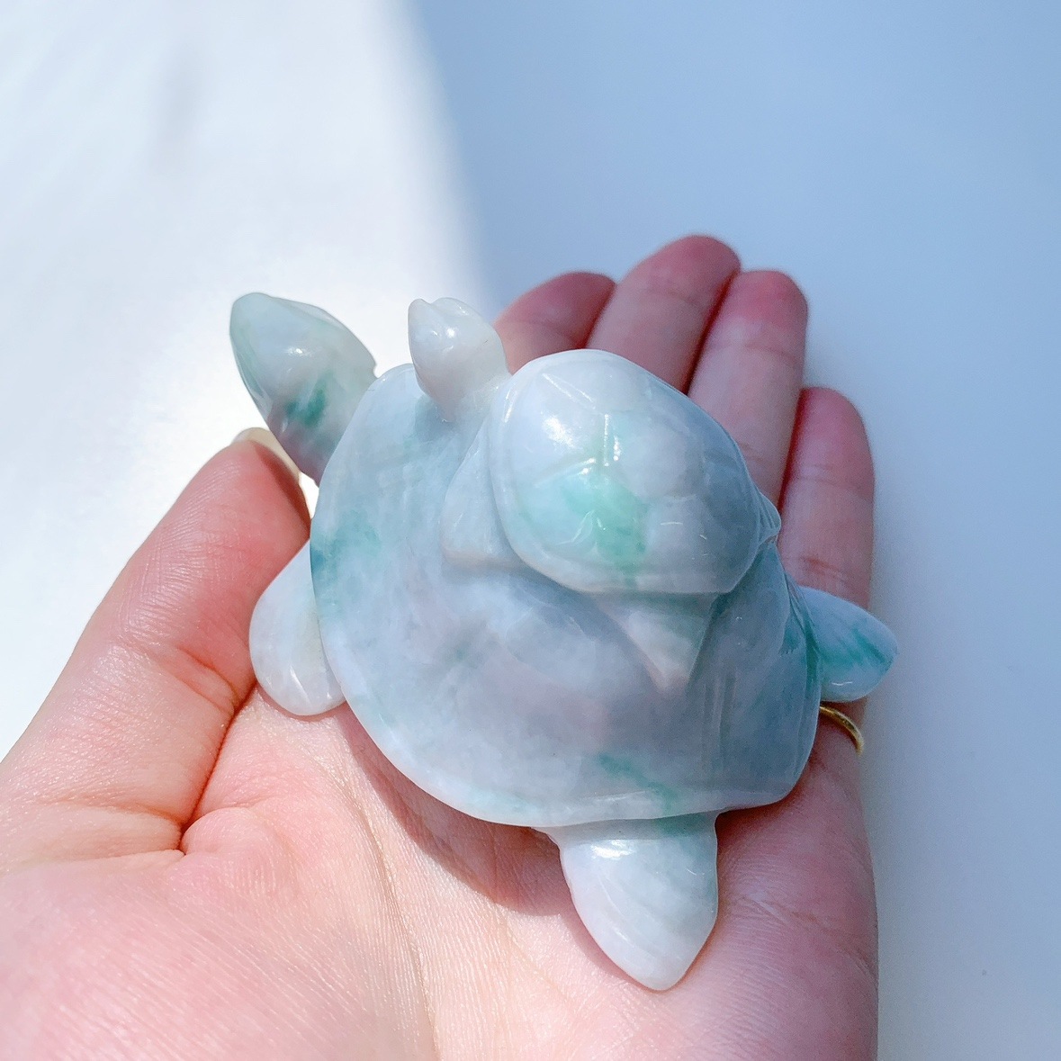 翡翠（ジェイダイト）カメ型 | その他 | Crystals by Purely