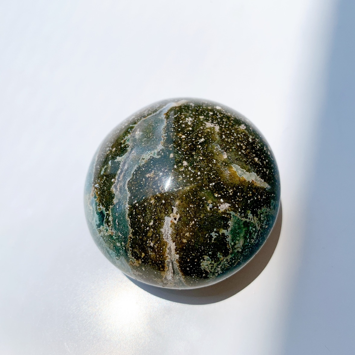 オーシャンジャスパー にぎり石