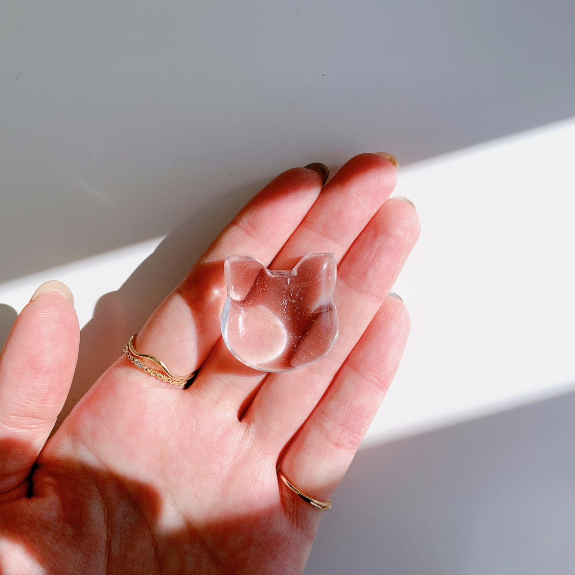 コブ形状 水晶 水晶 猫型 小 | 猫型 | Crystals by Purely