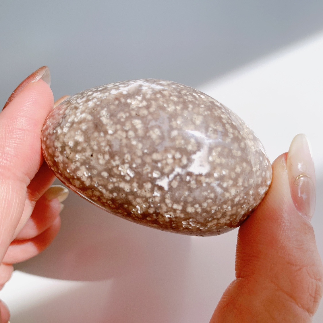 オーシャンジャスパー にぎり石