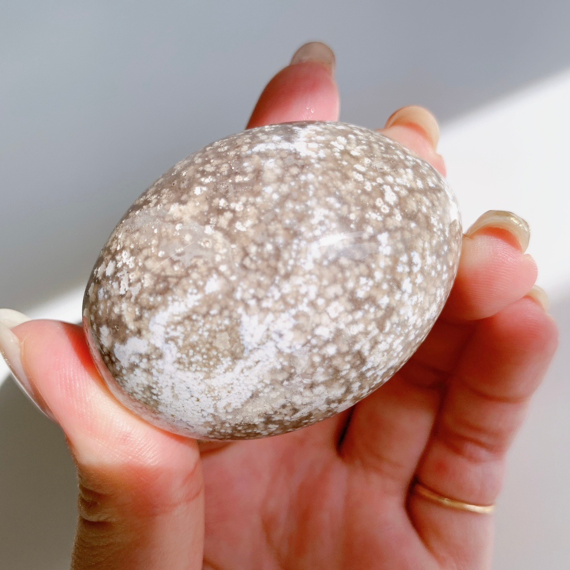 オーシャンジャスパー にぎり石