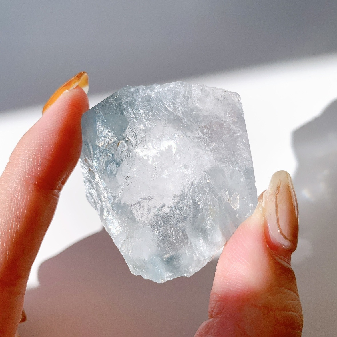 ブルーターラクォーツ ラフカットポリッシュ