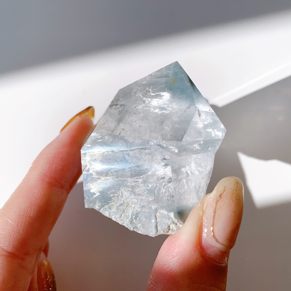 ブルーターラクォーツ ラフカットポリッシュ