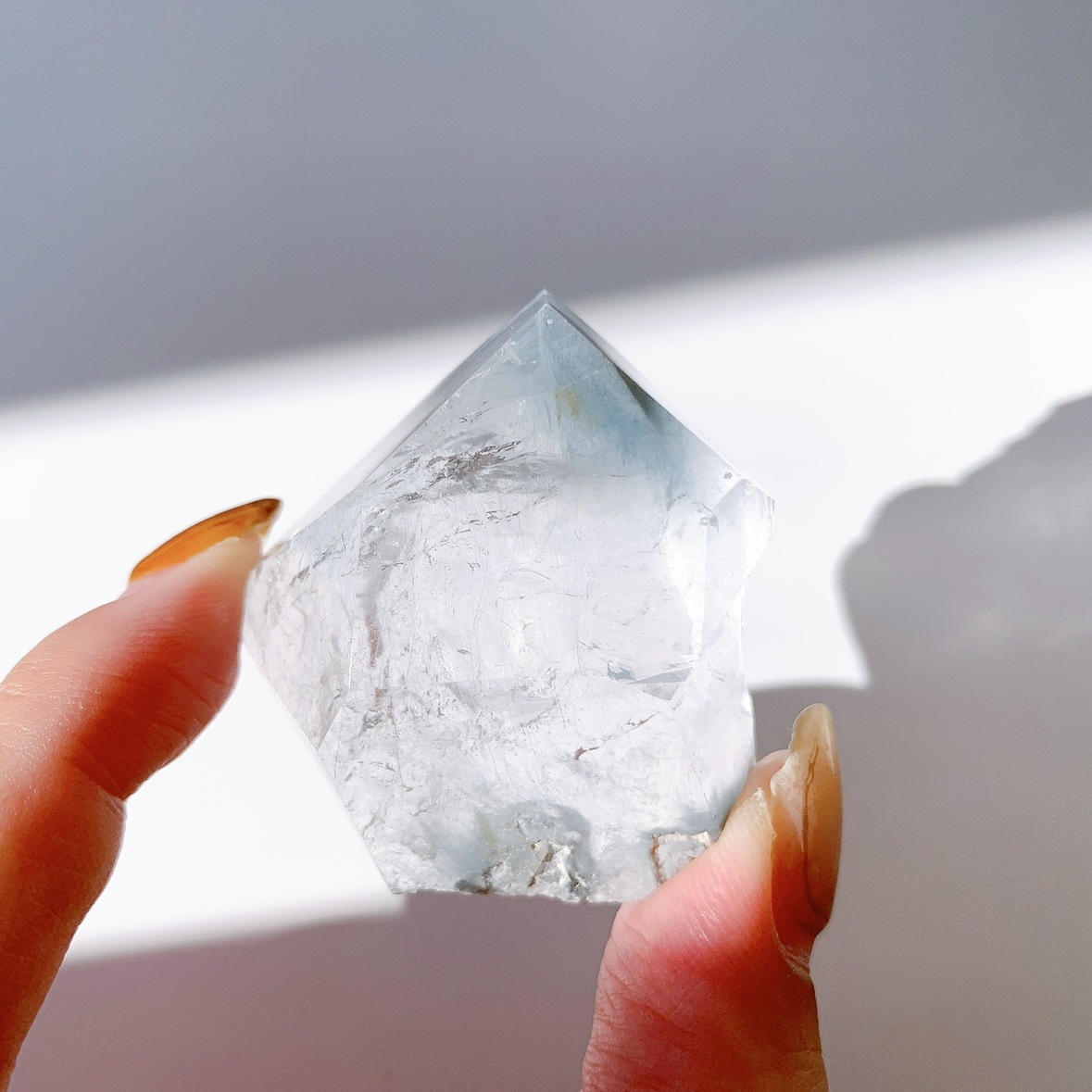 ブルーターラクォーツ ラフカットポリッシュ