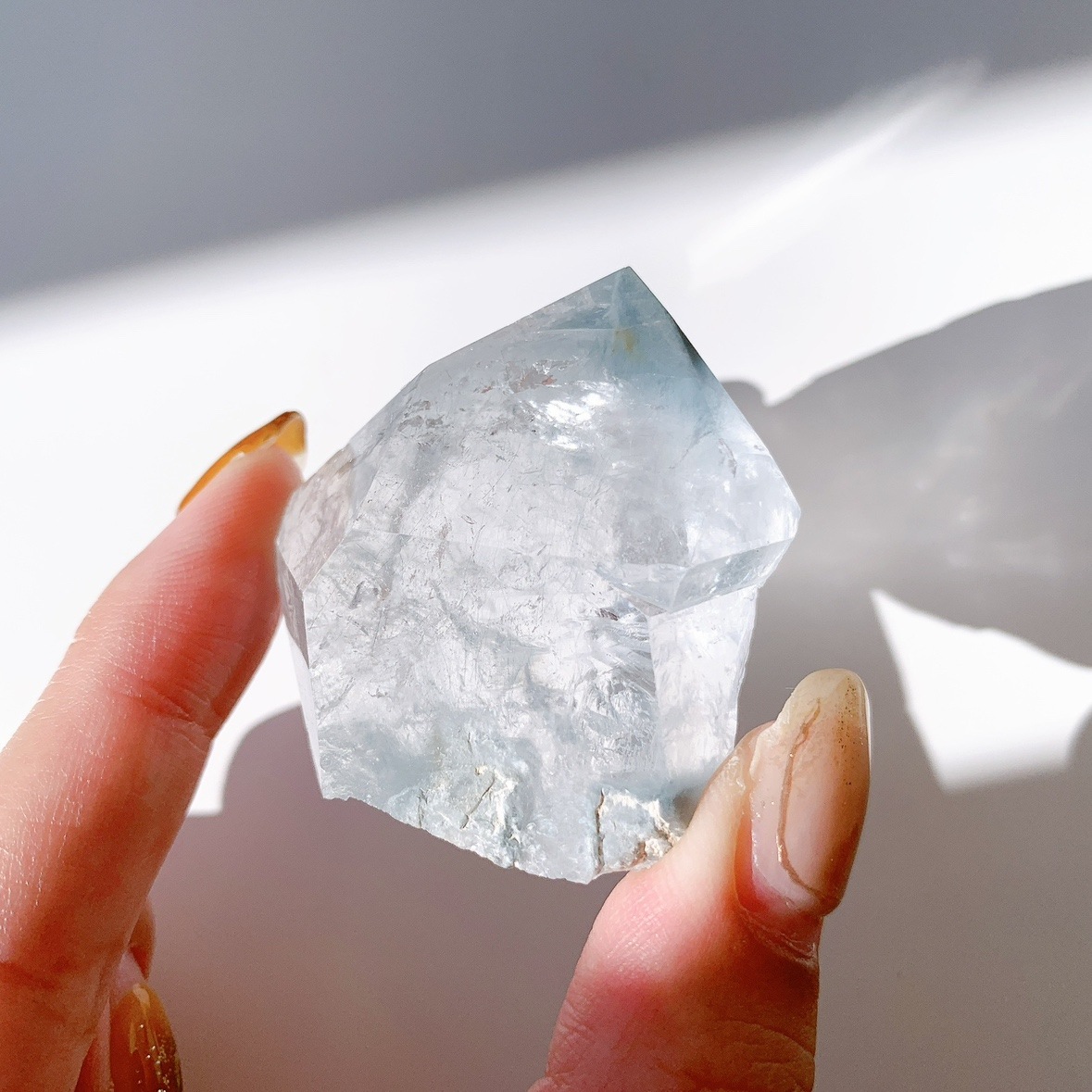 ブルーターラクォーツ ラフカットポリッシュ