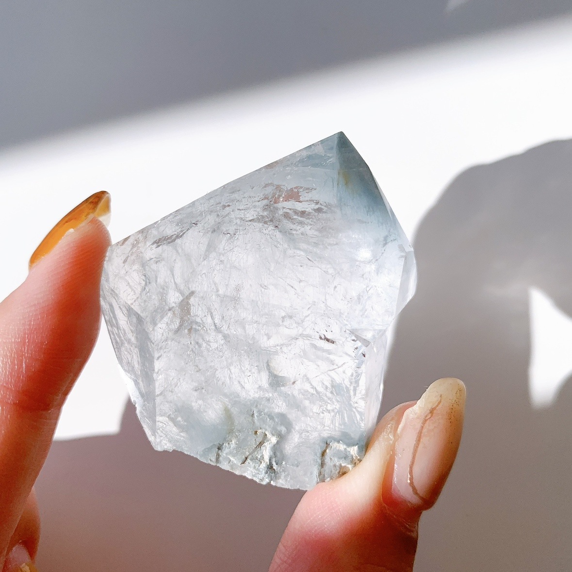 ブルーターラクォーツ ラフカットポリッシュ