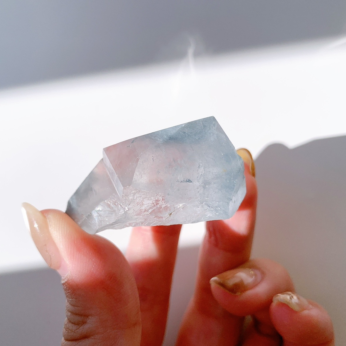 ブルーターラクォーツ ラフカットポリッシュ