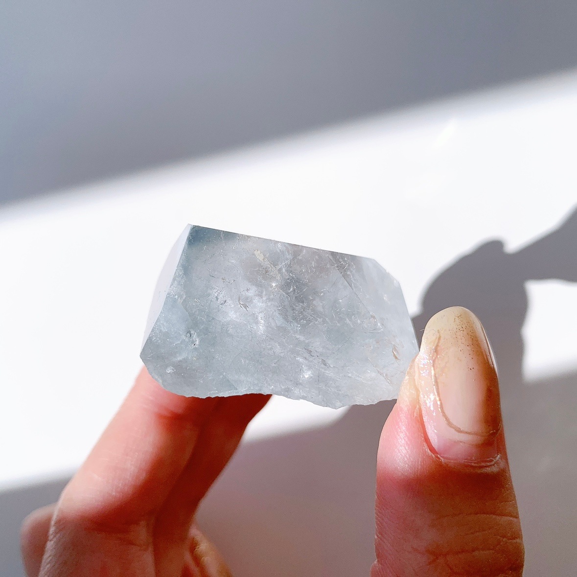 ブルーターラクォーツ ラフカットポリッシュ