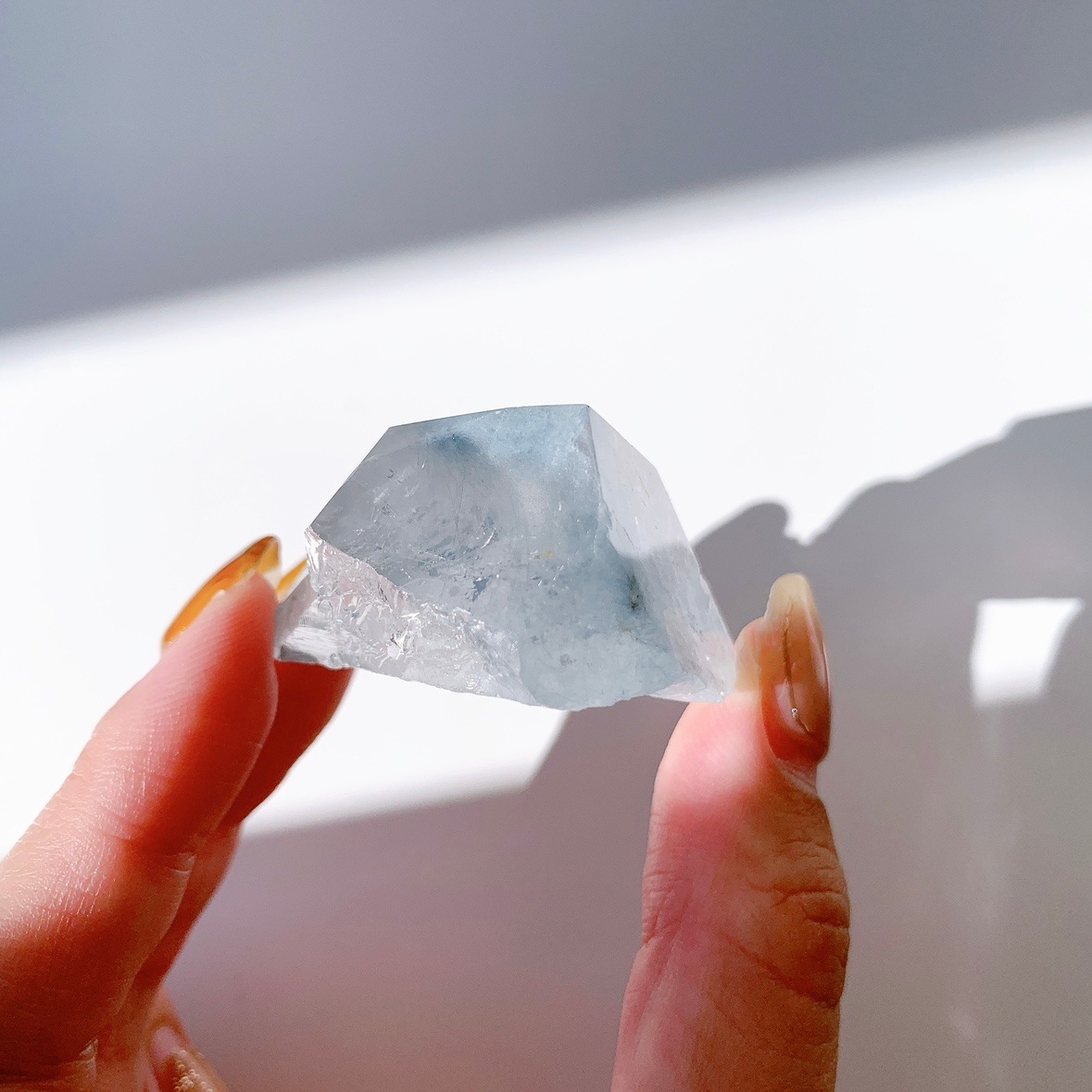 ブルーターラクォーツ ラフカットポリッシュ