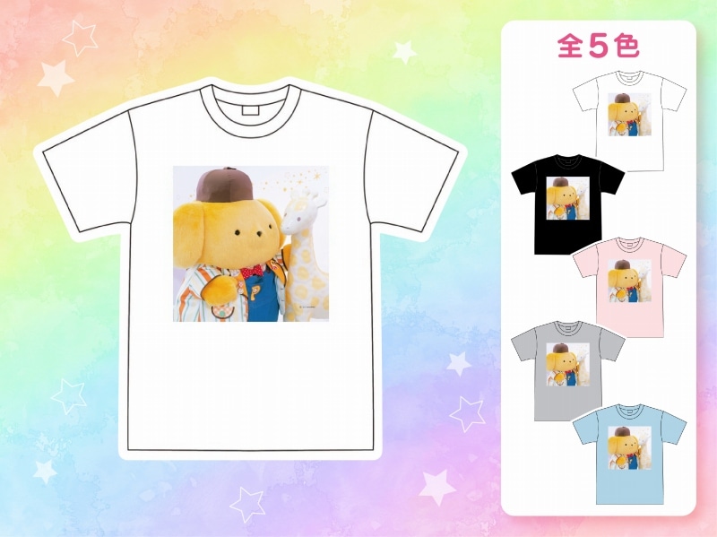 [WAIKEI X SANRIO]キューピッド・ポムポムプリンラグランTシャツ S03745EU000467_2_l.jpg