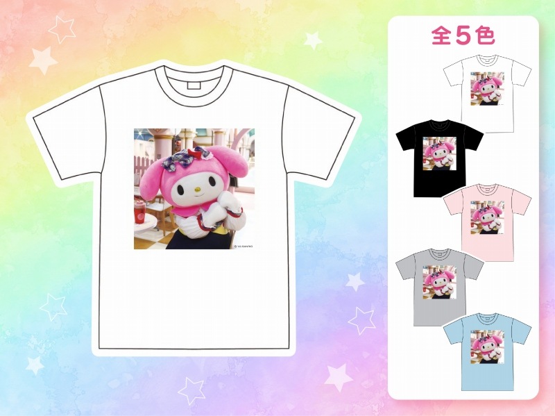 推しキャラ工房】マイメロディ ドリームカフェ【Tシャツ