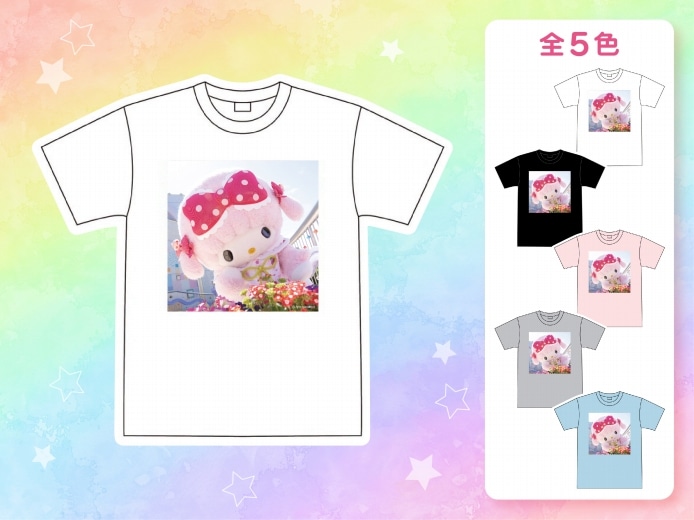 推しキャラ工房】マイスウィートピアノ お花がいっぱい【Tシャツ