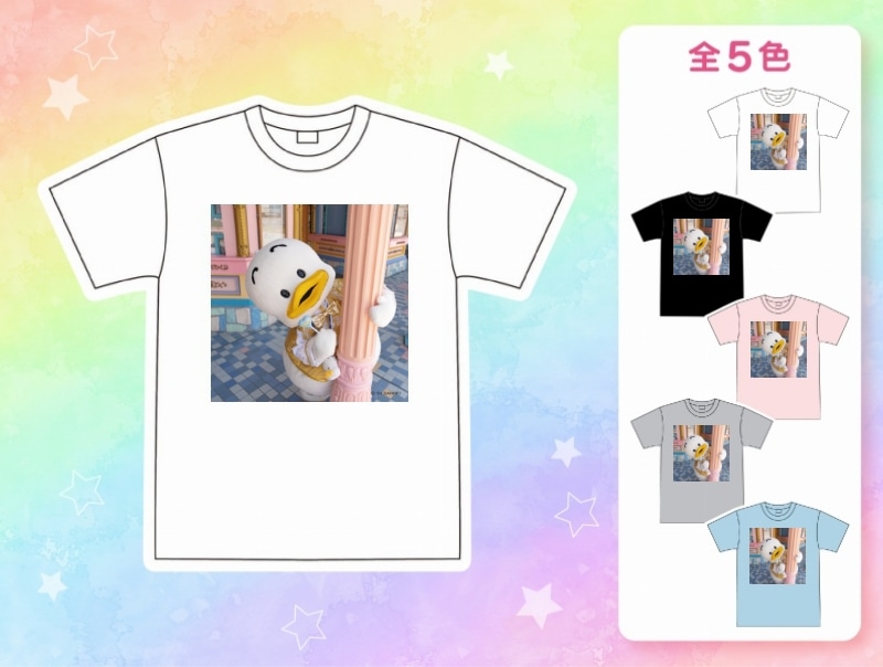 推しキャラ工房】あひるのペックル あそぼうよ 【Tシャツ】| Sanrio