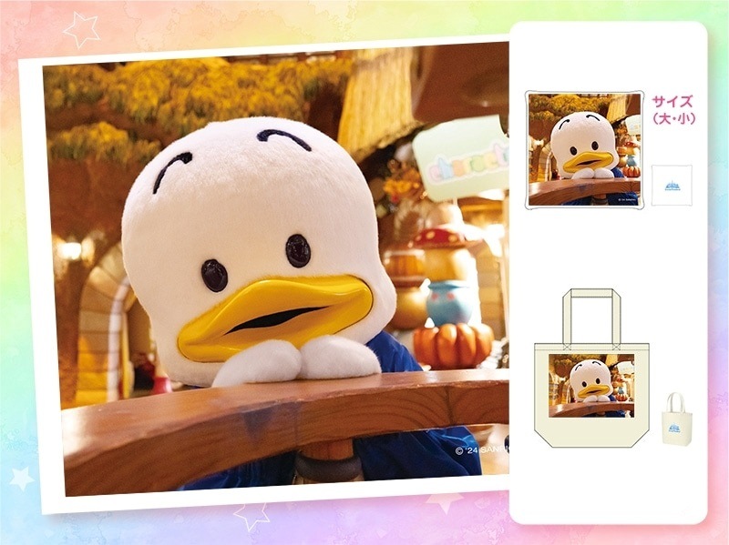 推しキャラ工房】あひるのペックル ここだよ 【クッション・トート