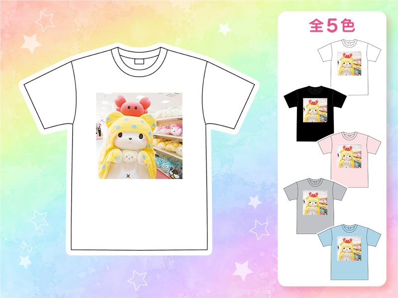 【推しキャラ工房】まるもふびより　欲しいなぁ　【Tシャツ】　