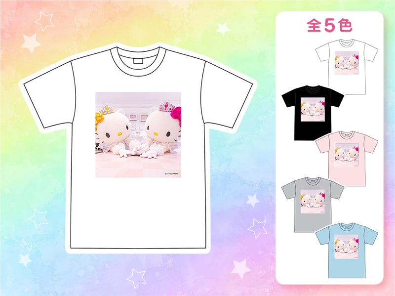 推しキャラ工房】ハローキティ50周年② 【Tシャツ】| Sanrio