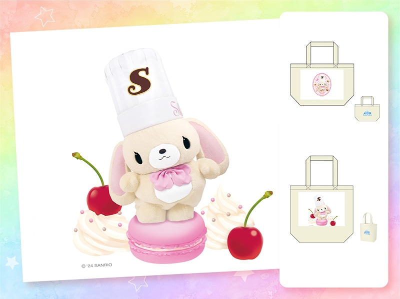 シュガーバニーズ(くろうさ)｜サンリオオンラインショップ本店 - 公式通販サイト 強*欲様 サンリオ　シュガーバニーズカラースキャン　ピピッとフローリスト　しろう