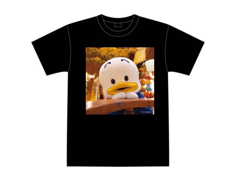推しキャラ工房】あひるのペックル ここだよ 【Tシャツ