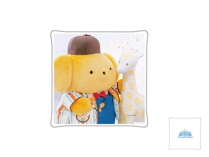 ポムポムプリン 一番くじ サンリオ トートバッグ ぬいぐるみ クッション 推しキャラ工房】ポムポムプリン キリン【クッション・トート