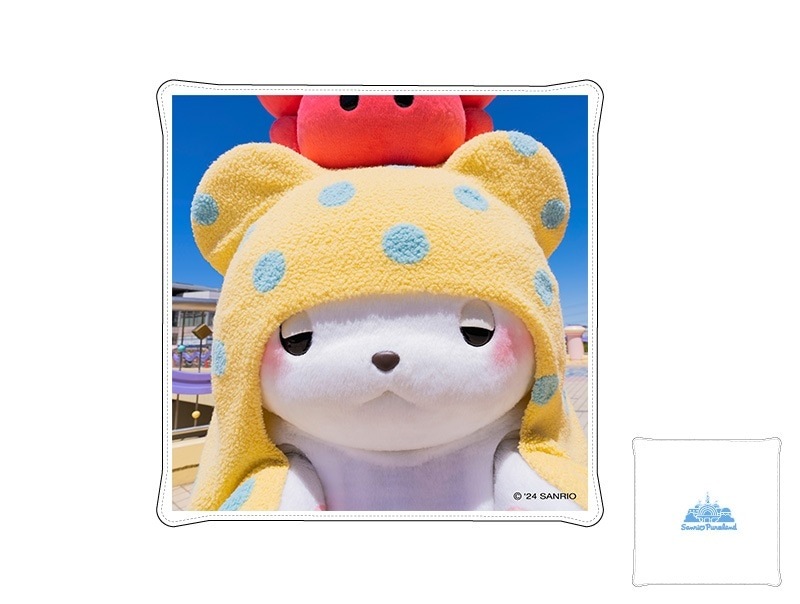 推しキャラ工房】まるもふびより まぶしい 【クッション・トートバッグ