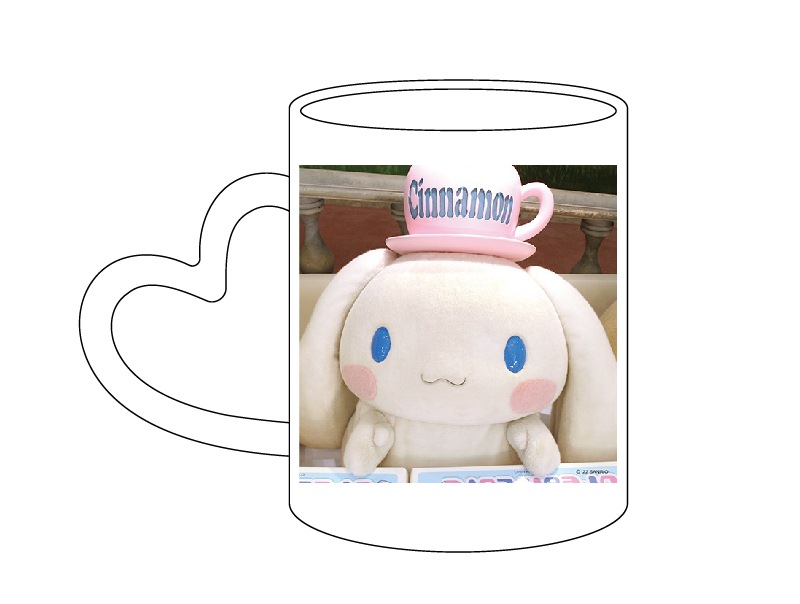 推しキャラ工房】シナモロール テーブル【ハンドタオル