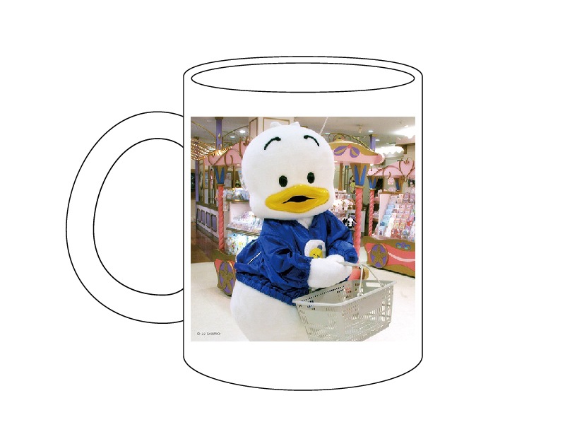 推しキャラ工房】あひるのペックル お買い物【ハンドタオル