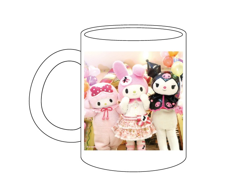 あめまろ様　推し活グッズ　ぽぽのハンドメイド 推しキャラ工房】マイメロディ 3人【ハンドタオル・キャンバス