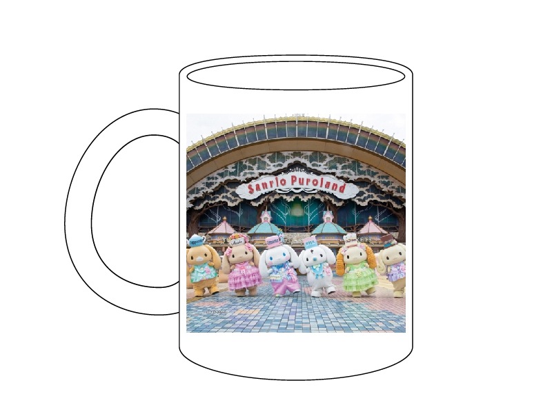 推しキャラ工房】シナモロール なかよし2【ハンドタオル・キャンバス