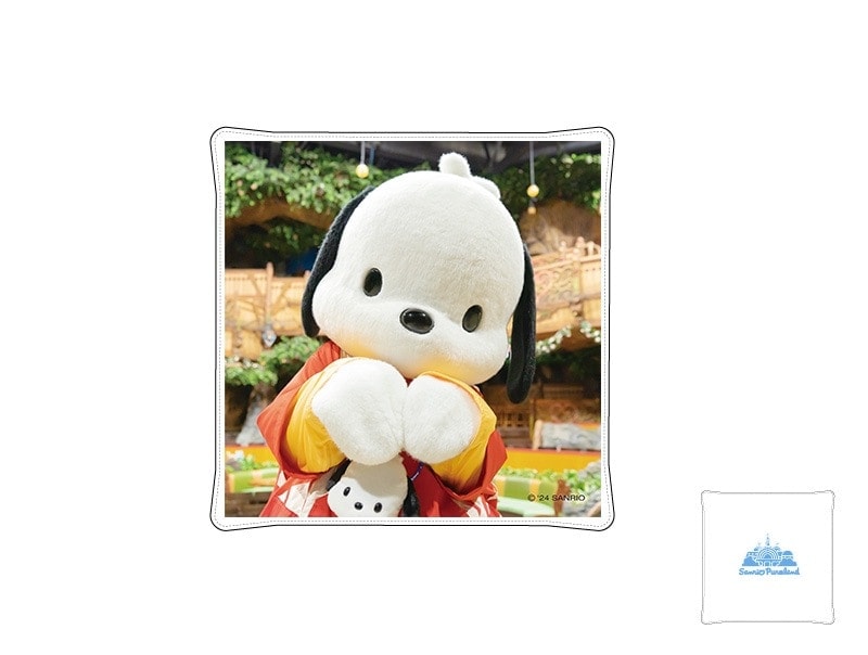 推しキャラ工房】ポチャッコ ぴょん 【クッション・トートバッグ