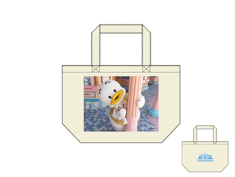 あひるのペックル　ビニールバッグ サンリオ アヒルのペックル ビニール袋 ショップ袋 - メルカリ