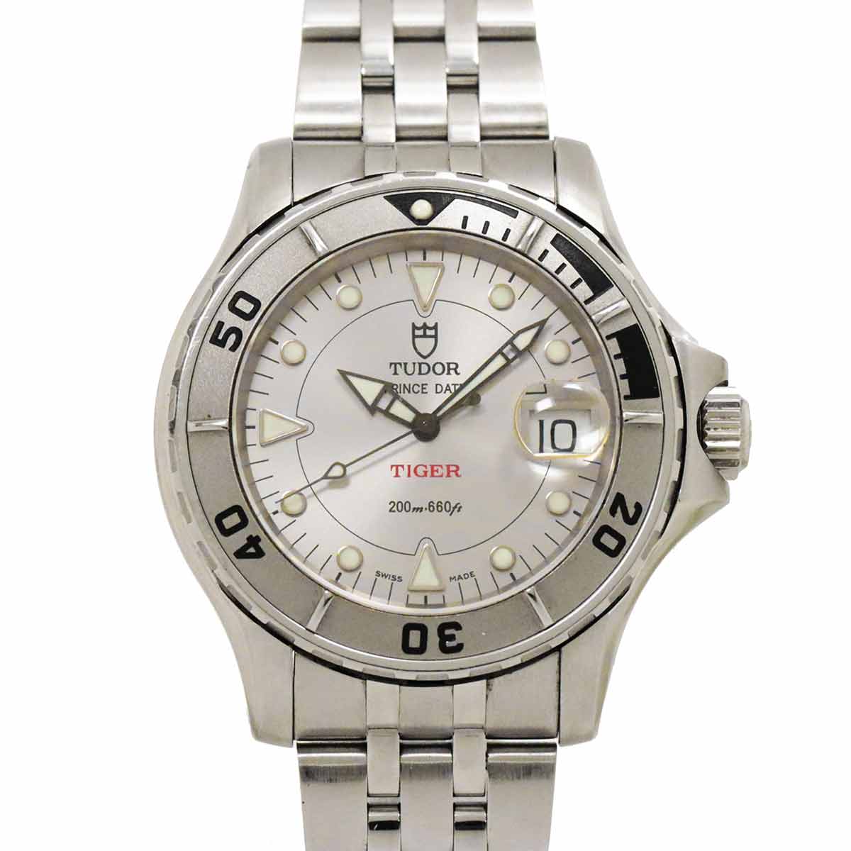 TUDOR プリンスデイト ハイドロノート 89190 メンズ 腕時計 デイト シルバー オートマ 自動巻き ウォッチ Prince date チューダー チュードル 90242395