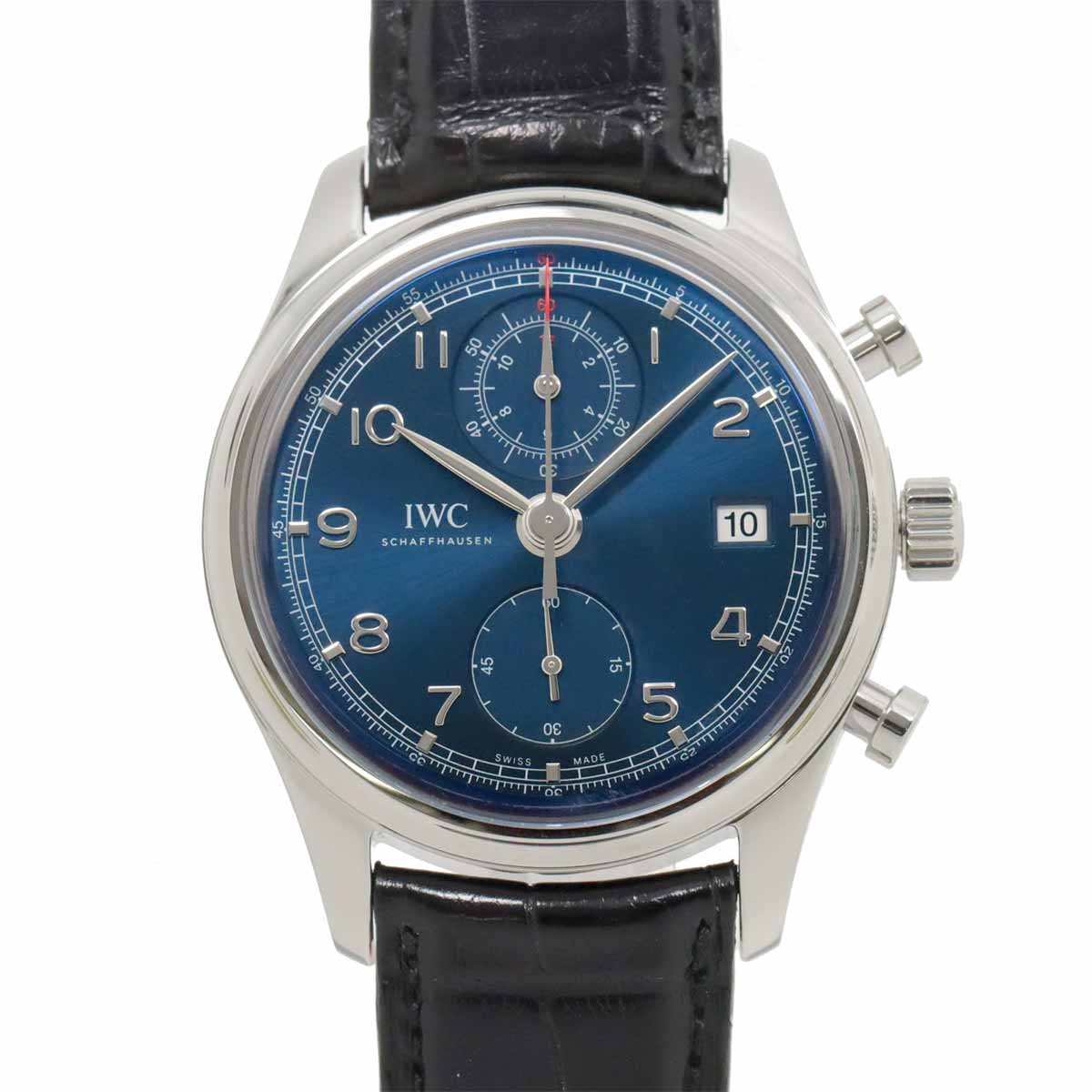 IWC ポルトギーゼ クロノグラフ ローレウス スポーツ フォー グッド IW390406 1000本限定 メンズ 腕時計 ブルー オートマ 自動巻き インターナショナル ウォッチ カンパニー Portuguese 90247368