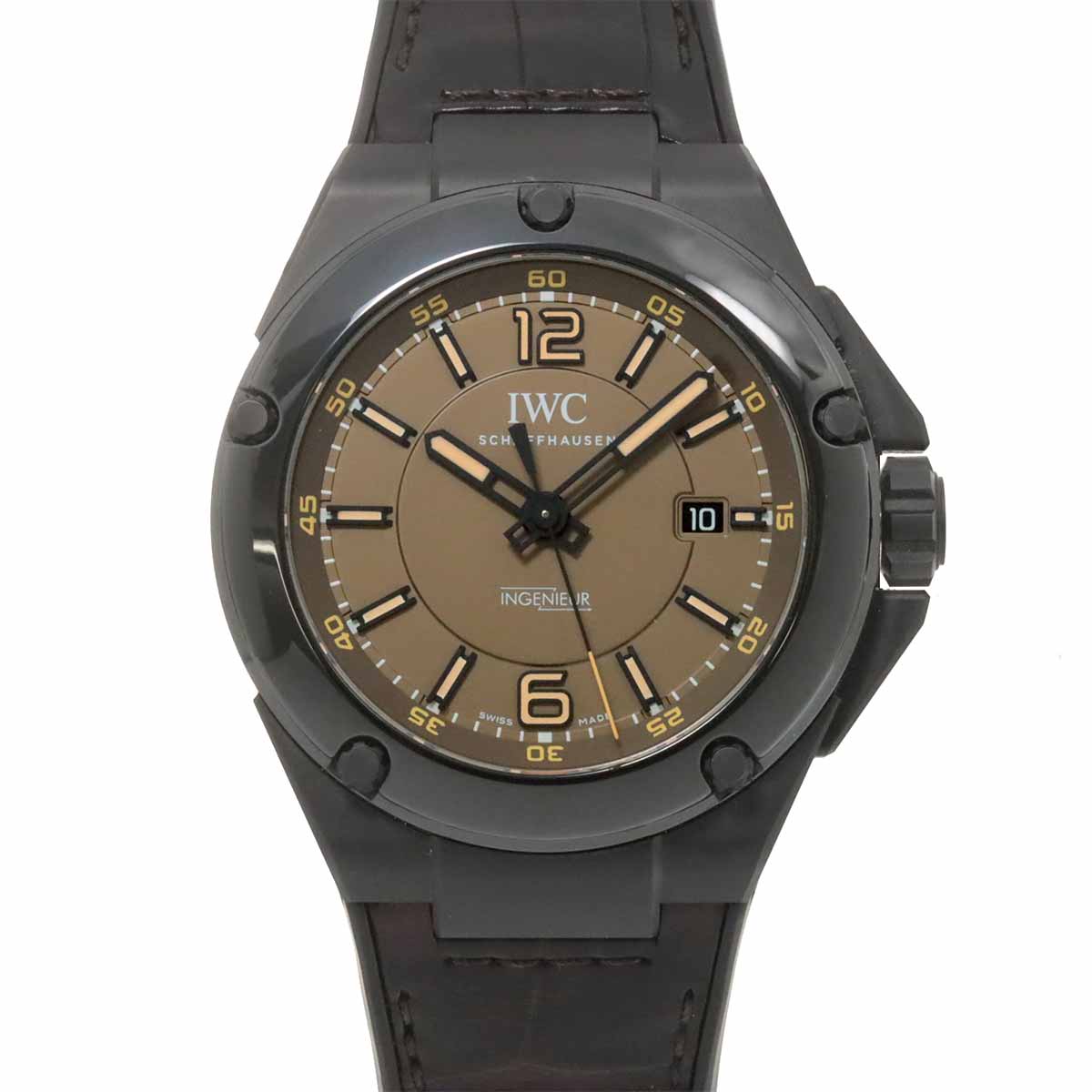 IWC インヂュニア AMG IW322504 メンズ 腕時計 ブラウン オートマ 自動巻き インターナショナル ウォッチ カンパニー Ingenieur 90255184