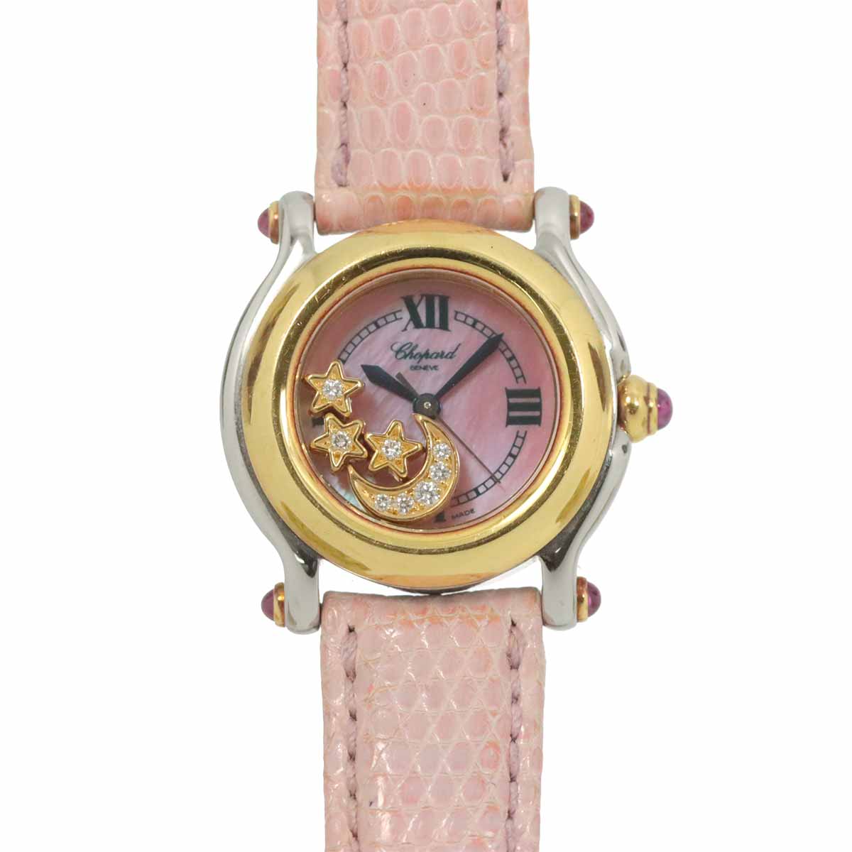 【中古品】Chopard スクエアフェイス 時計 ピンク Watches,Designers,C,Chopard | 中古ジュエリー、中古ブランド品