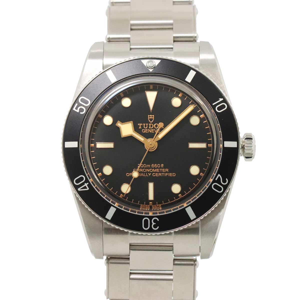 TUDOR ヘリテージ ブラックベイ 79000N メンズ 腕時計 ブラック オートマ 自動巻き ウォッチ Heritage Black Bay チューダー チュードル 90262447