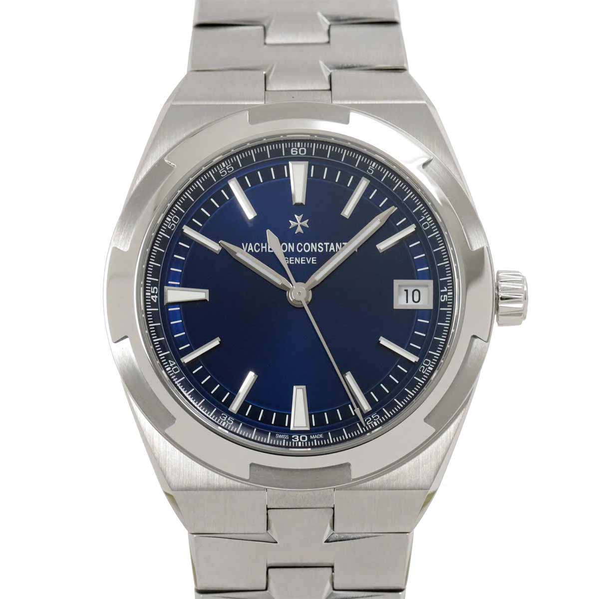 VACHERON CONSTANTIN オーヴァーシーズ 4500V/110A-B128 メンズ 腕時計 デイト ブルー 自動巻き ウォッチ Overseas ヴァシュロンコンスタンタン 90258731