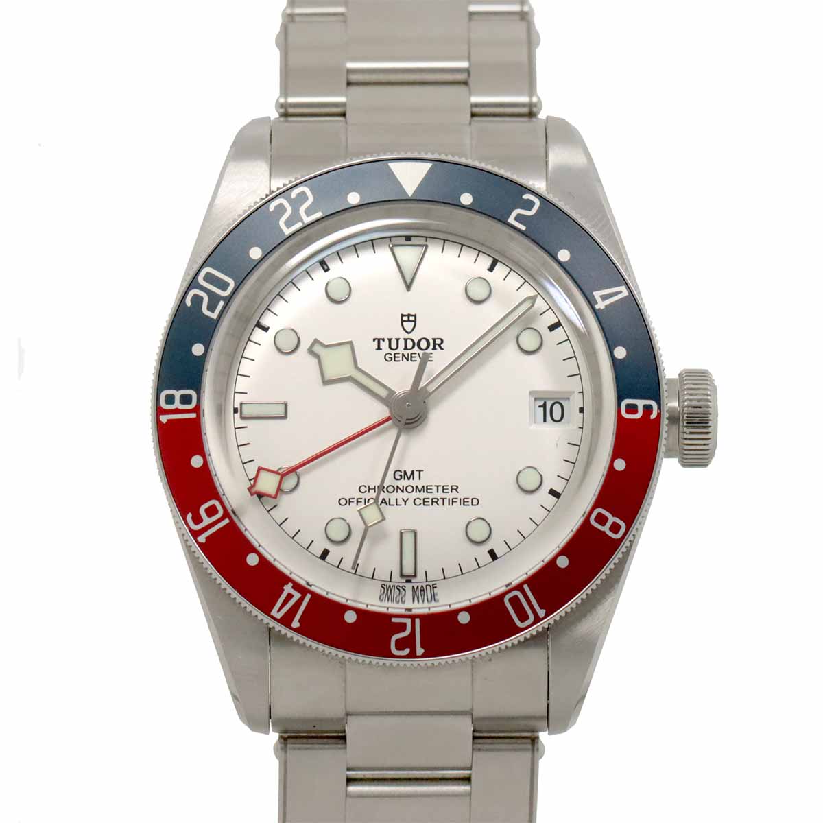 TUDOR ブラックベイ GMT 79830RB メンズ 腕時計 デイト オパライン オートマ 自動巻き ウォッチ Black Bay チューダー チュードル 90265824