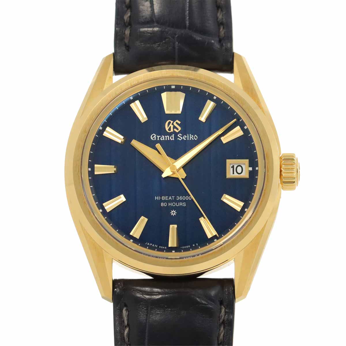 GRAND SEIKO エボリューション9 コレクション メカニカルハイビート SLGH020 メンズ 腕時計 デイト ブルー K18YG 自動巻き HI-BEAT グランドセイコー 90260040