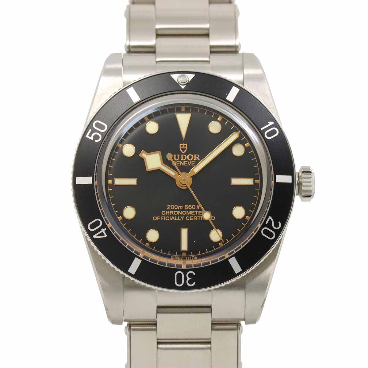 TUDOR ヘリテージ ブラックベイ 79000N メンズ 腕時計 ブラック オートマ 自動巻き ウォッチ Heritage Black Bay チューダー チュードル 90272907