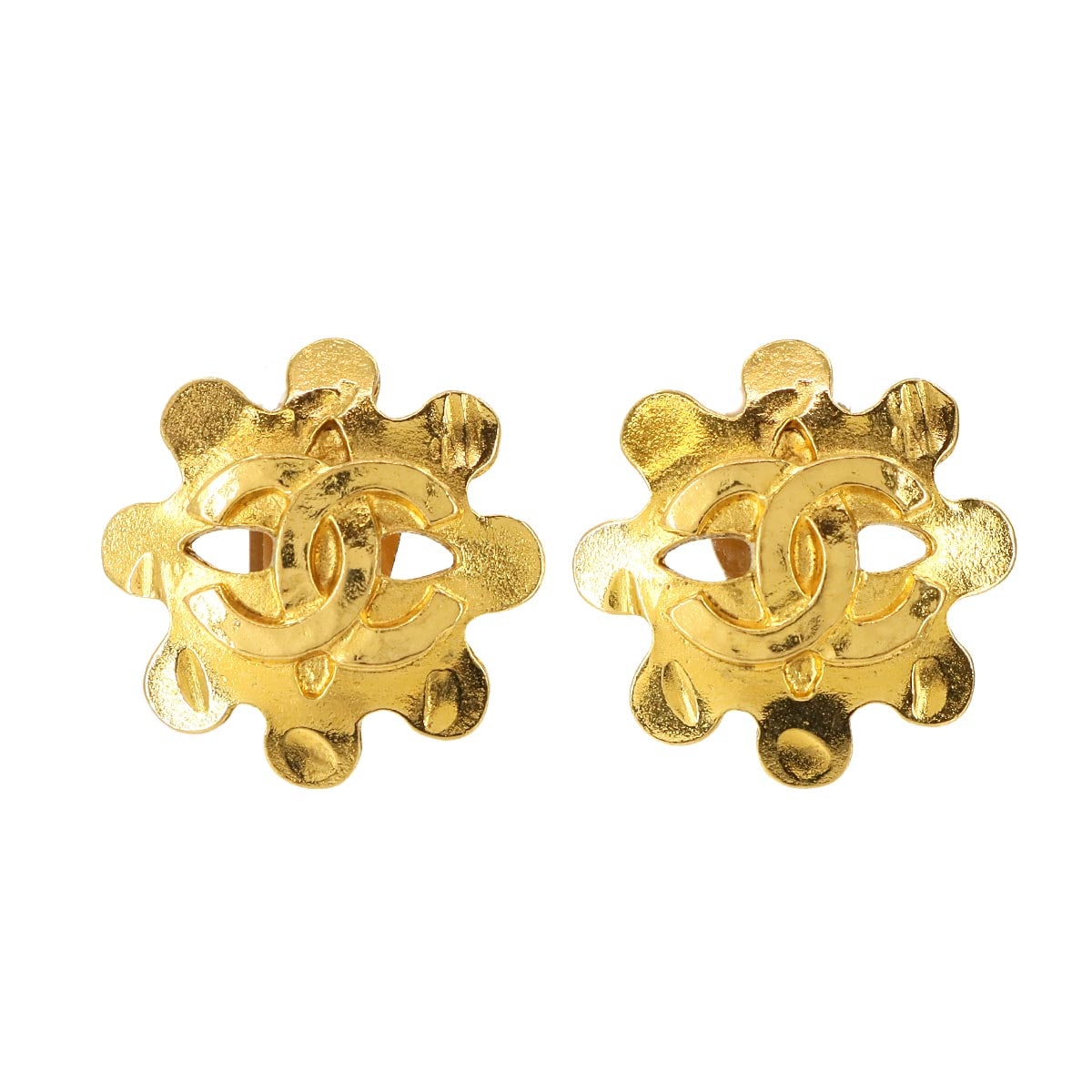 CHANEL フラワー ココマーク イヤリング ゴールド 94P アクセサリー ヴィンテージ Vintage Earrings シャネル 90275282