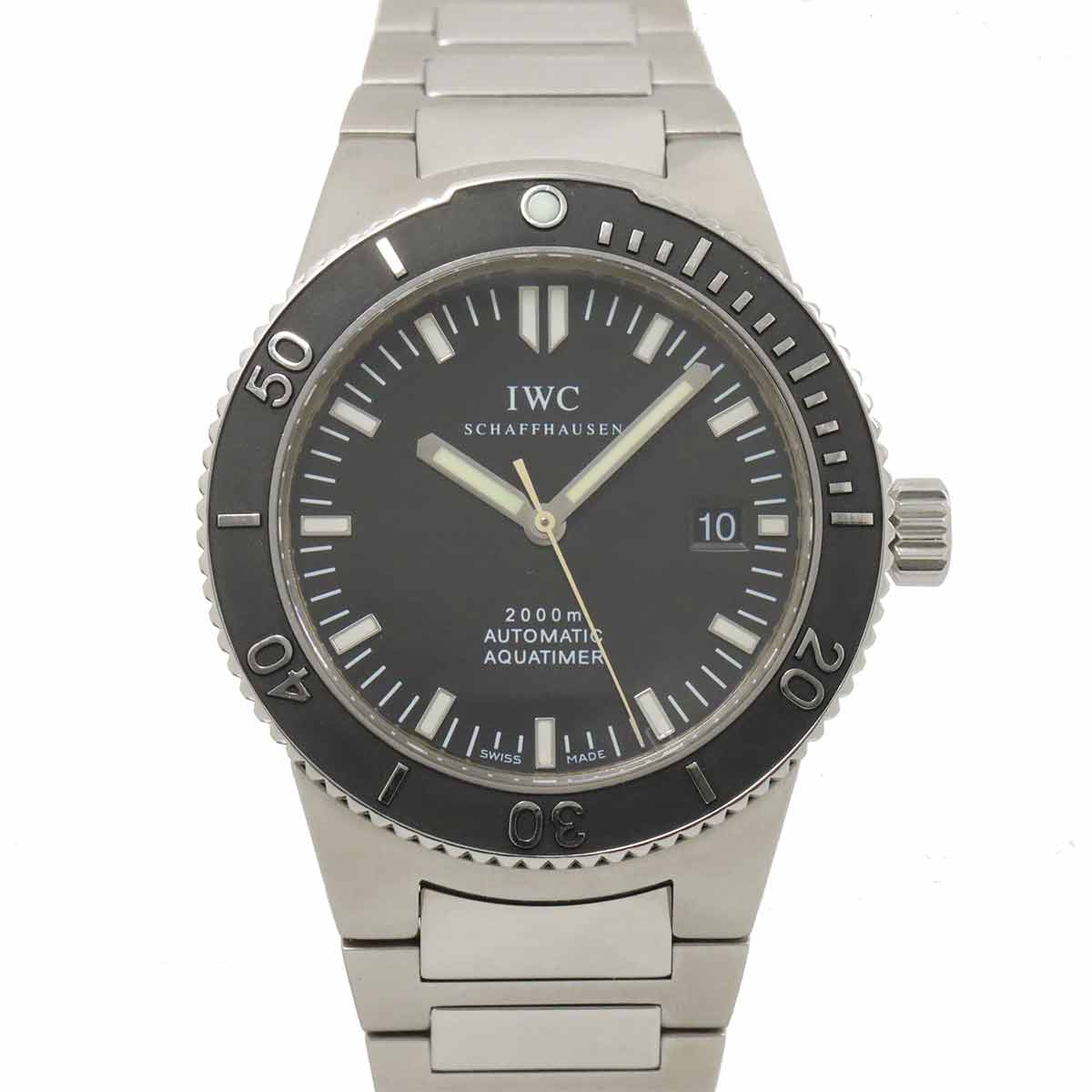 IWC GST アクアタイマー IW353602 メンズ 腕時計 デイト ブラック 自動巻き ウォッチ インターナショナル ウォッチ カンパニー Aqua Timer 90274964