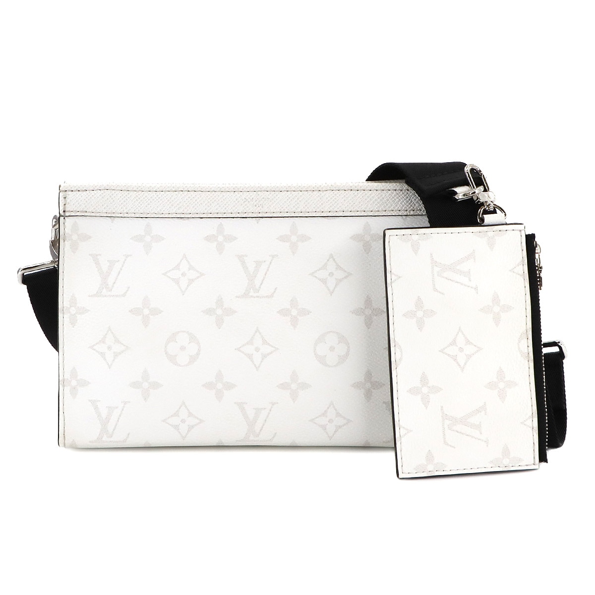 LOUIS VUITTON タイガラマ ガストン ウエアラブル ウォレット ショルダー バッグ ホワイト M30935 RFID Gaston Wearable Wallet ルイ ヴィトン 90280881