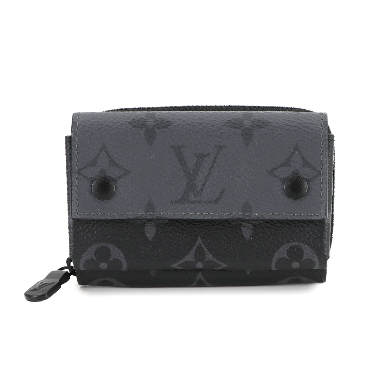 LOUIS VUITTON モノグラム エクリプス リバース ジッピー オーガナイザー コインパース コインケース M82771 RFID Zippy Organizer Coin Purse ルイ ヴィトン 90280656