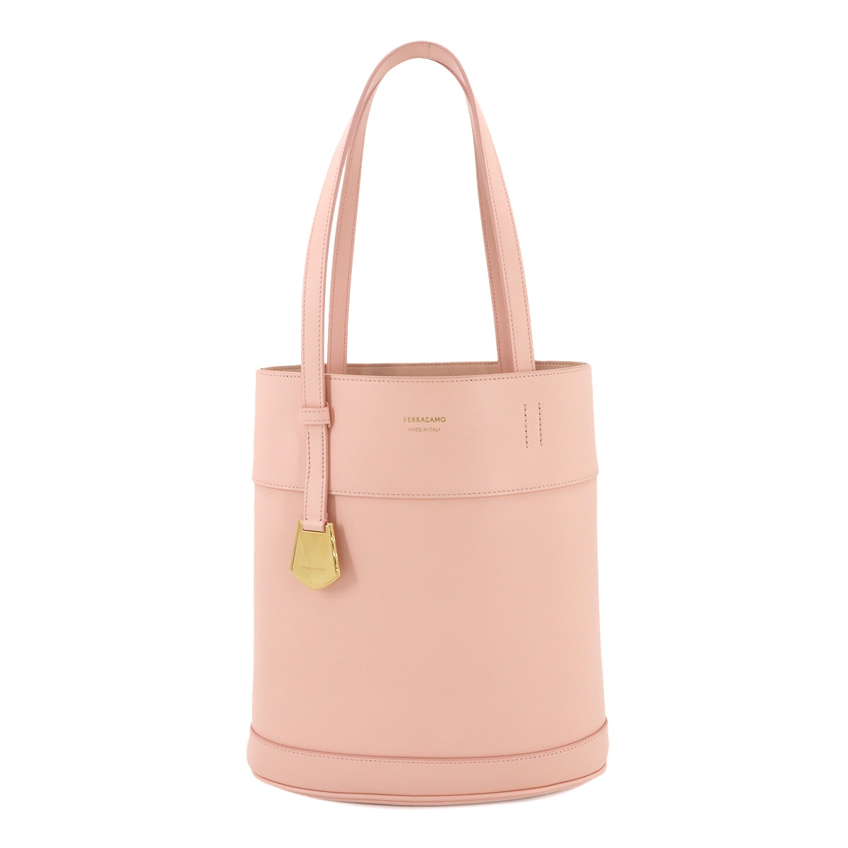 Salvatore Ferragamo トート バッグ レザー ピンク 217533 Tote Bag サルヴァトーレ フェラガモ 90282978